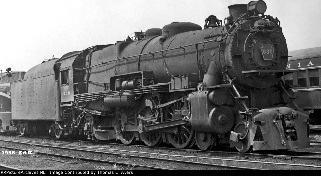 PRR 830, K-4S, #1 of 2, 1956